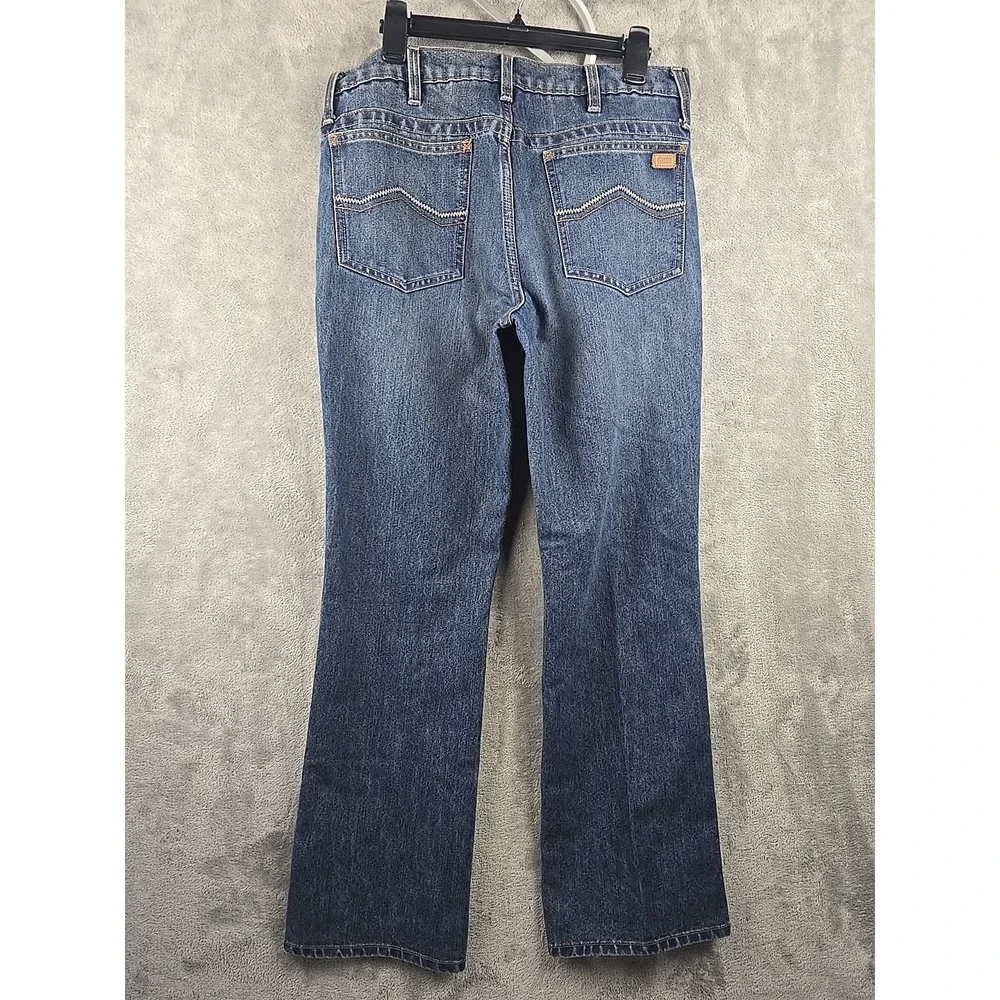 Redhead Ranch Bootcut Jeans Mens 34x31 Blue Denim Ranch Fit Pants Western‎
